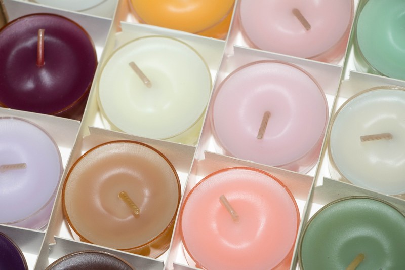 tealight candles tea lights wax christmas time 4k