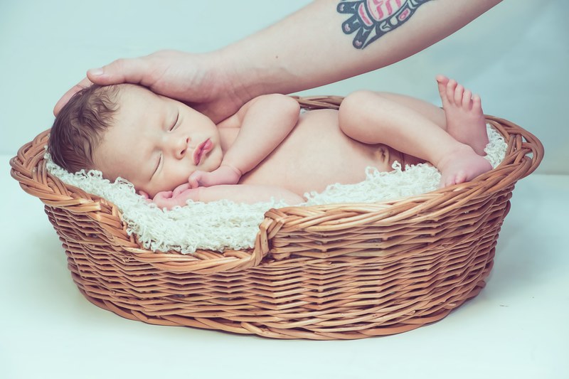 tattoo babe baby child hand family a cute baby 4k
