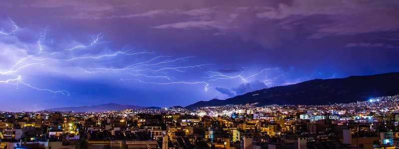 thunder lighting lightning cloud bolt thunderstorm 4k