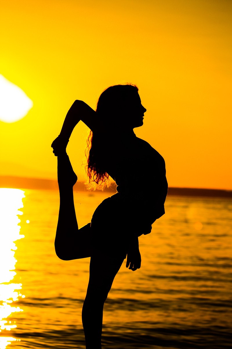 sunset beach summer nature sky outdoor people 4k