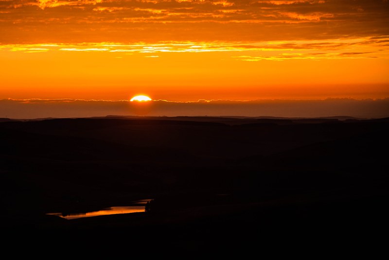 sunrise early cloud morning landscape nature 4k