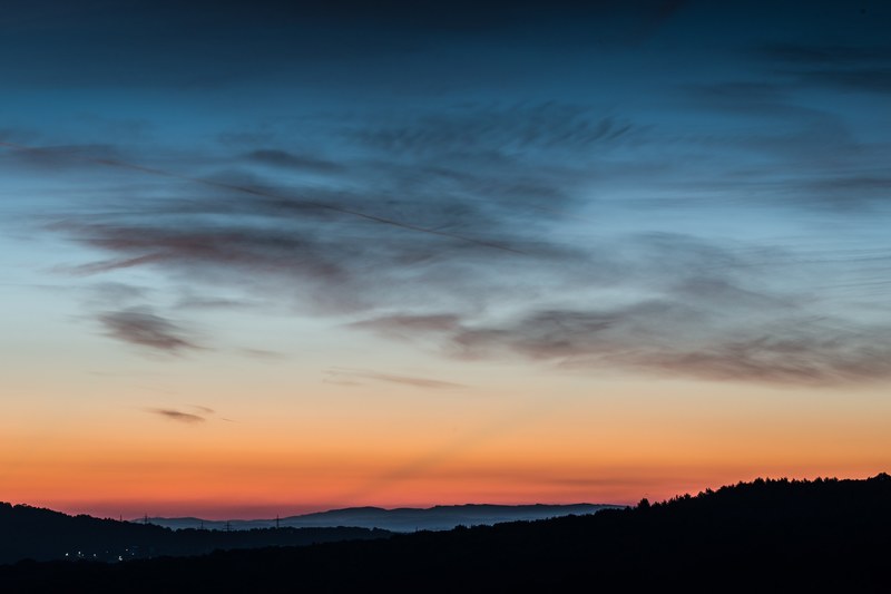 sunrise herdecke morgenrot skies 4k