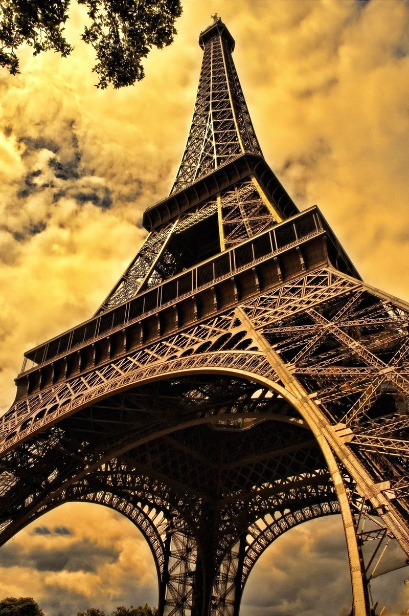 the eiffel tower french eiffel paris 4k
