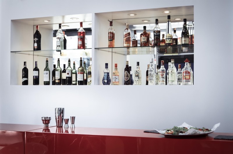the bottle alcohol the drink bar bottle drinks 4k