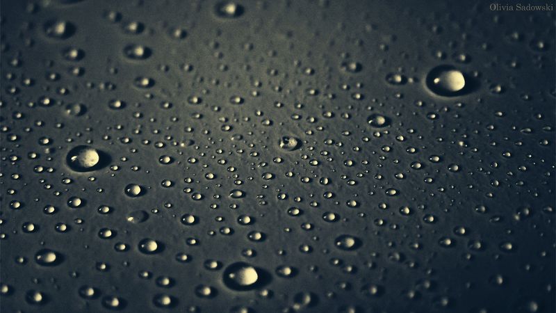 droplet, surface, light, 4k