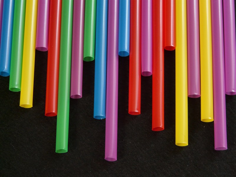 straws tube plastic colorful color drink thirst 4k