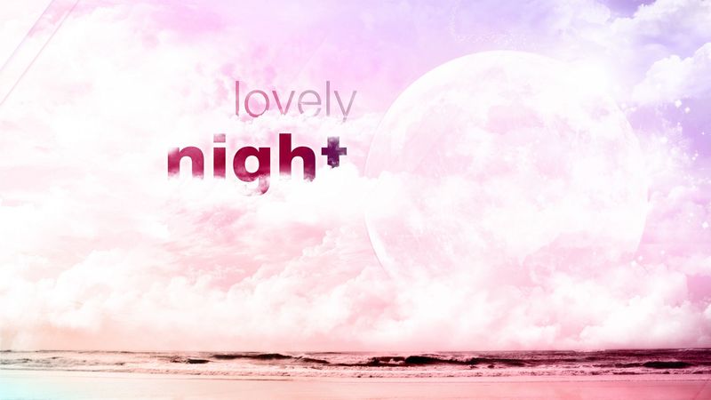 night, text, abstraction, 4k