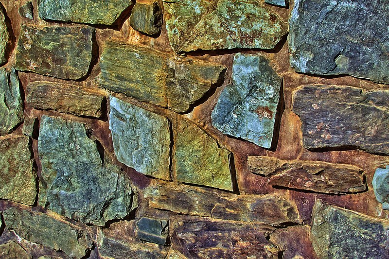 stone wall natural stones wall masonry 4k