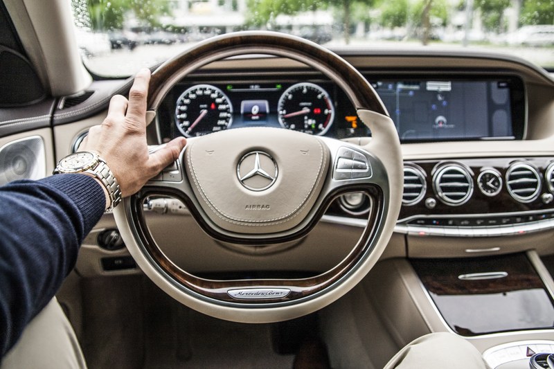 steering wheel car drive driving automobile 4k