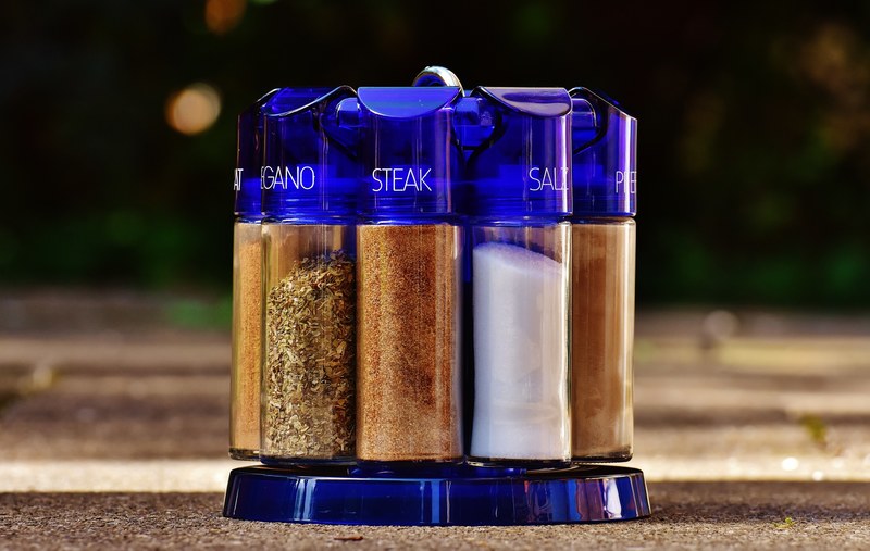 spice rack cooking spices preparation eat cook 4k