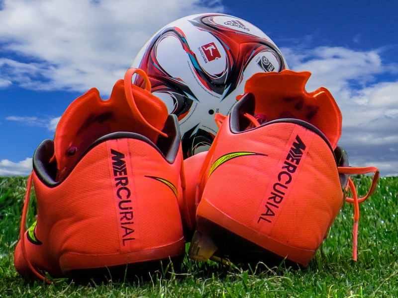 sport football football boots ball footballers 4k
