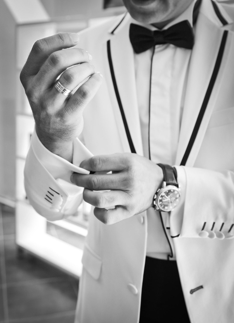 son in law cufflinks black and white bow tie tuxedo 4k