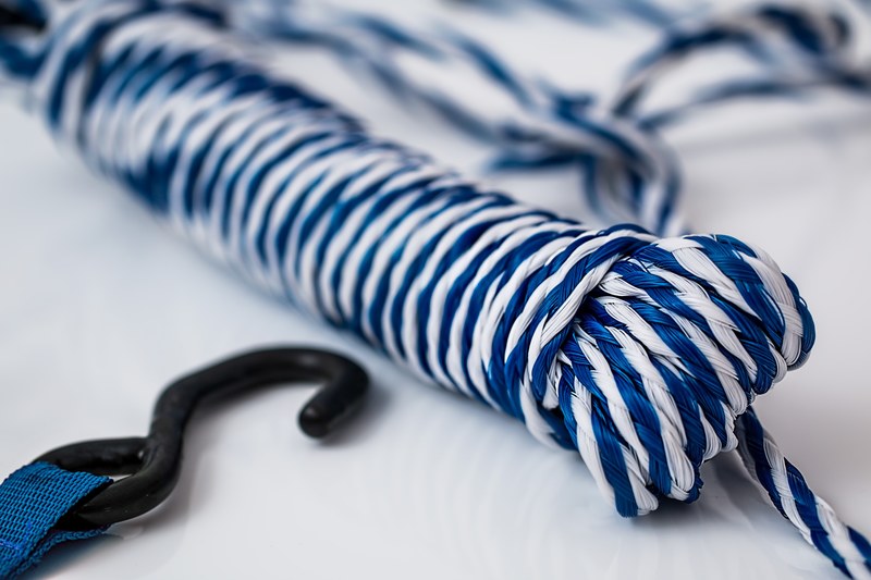 ski rope nylon tying towing cord rope hank 4k