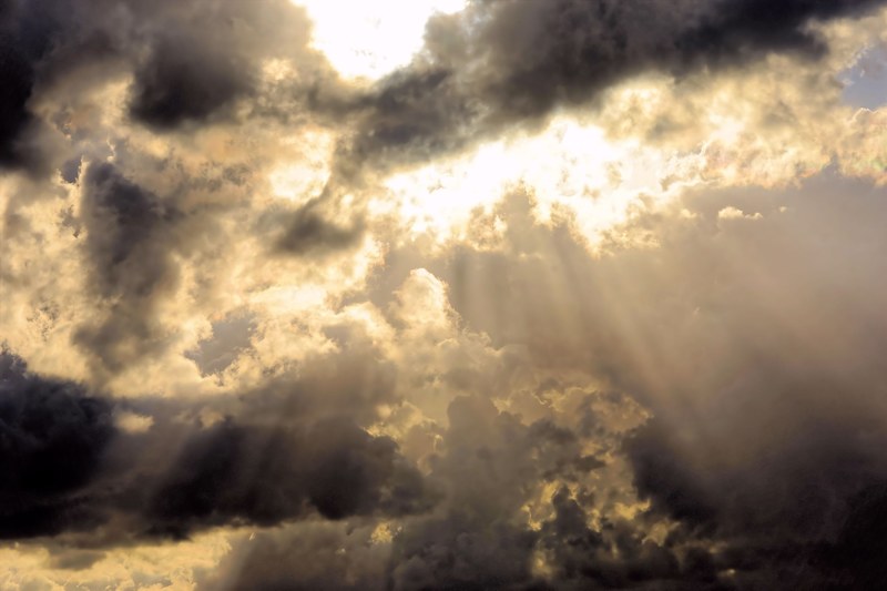 sky clouds dark clouds covered sky clouds form 4k
