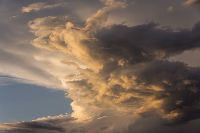 sky cloud sunset grey golden australia 4k