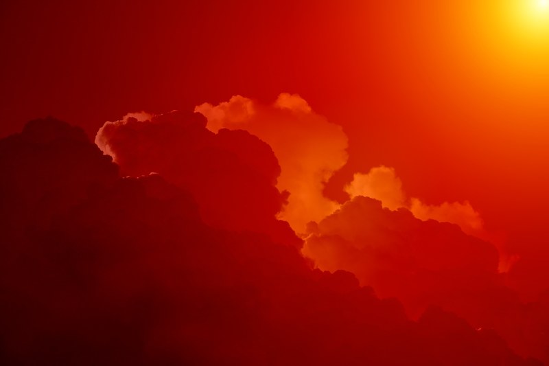 sky clouds clouds form cumulus clouds beautiful 4k