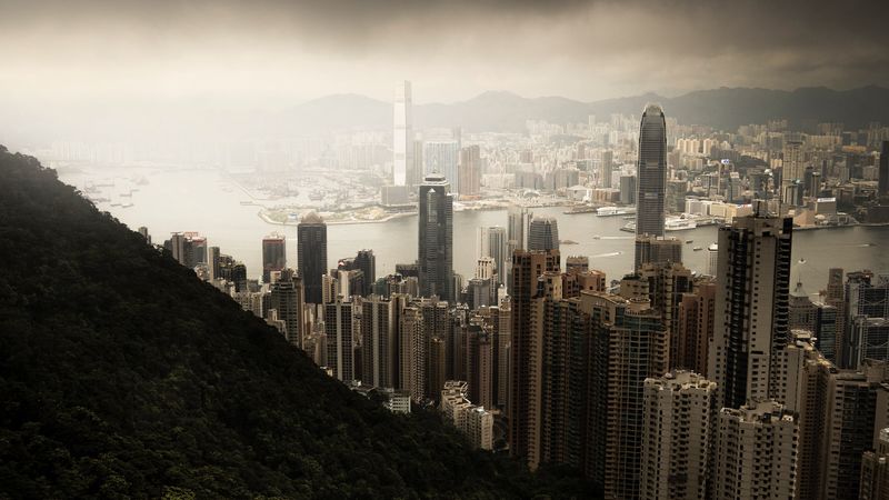 nature, city, balance, 4k