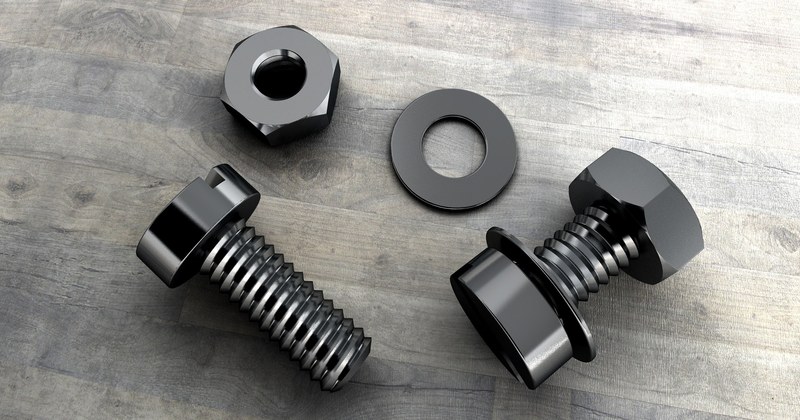 screw thread technology mother metal hexagon nut 4k
