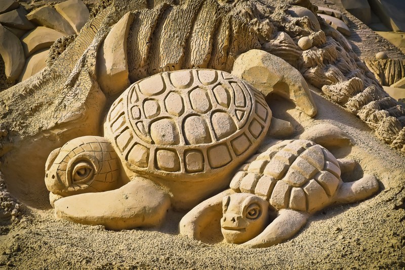 sandburg art sand sculpture sculpture sand statue 4k