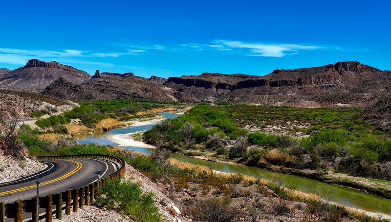 rio grande river texas big bend national park 4k