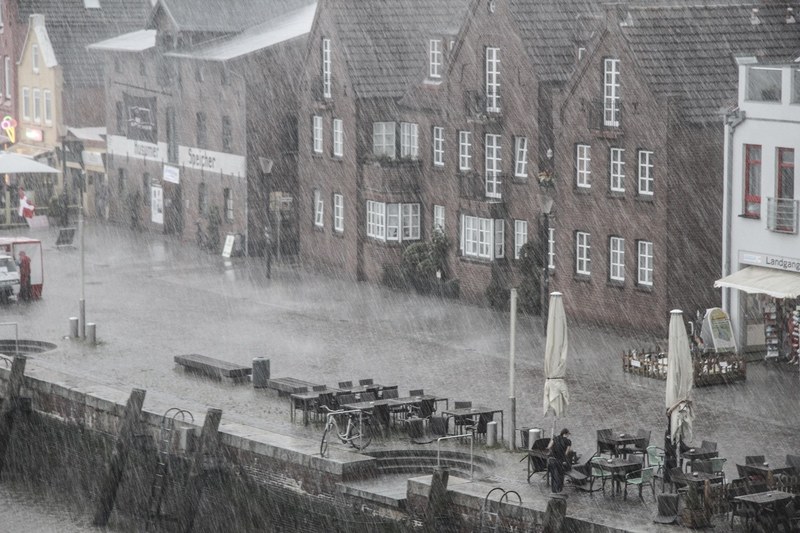 rain rainy weather bad weather port wet 4k