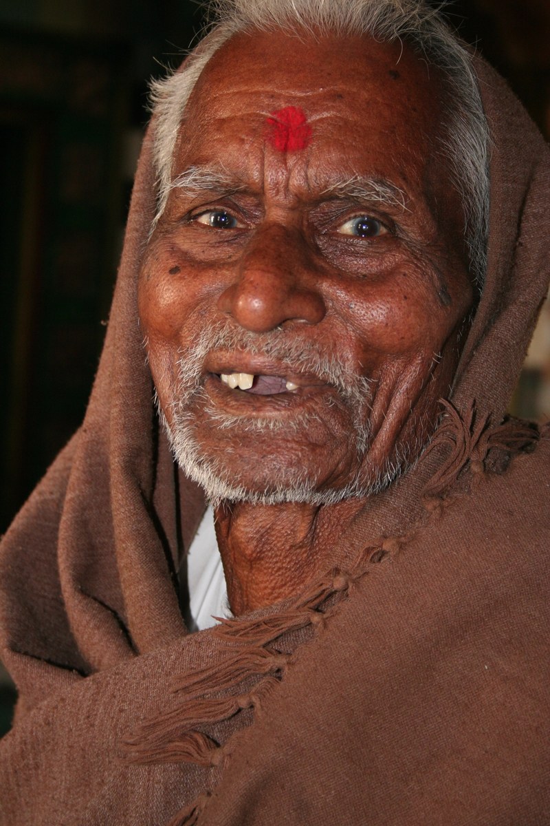 priest face rajasthan religion india travel 4k