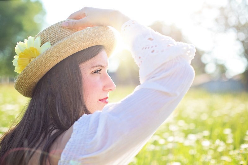pretty woman contemplative contemplating young 4k