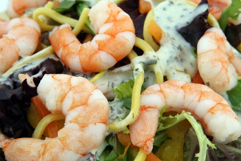 prawn seafood shrimps protein asian calories 4k