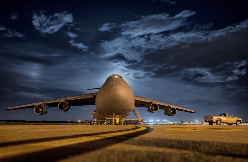 plane aircraft jet airbase airport 4k