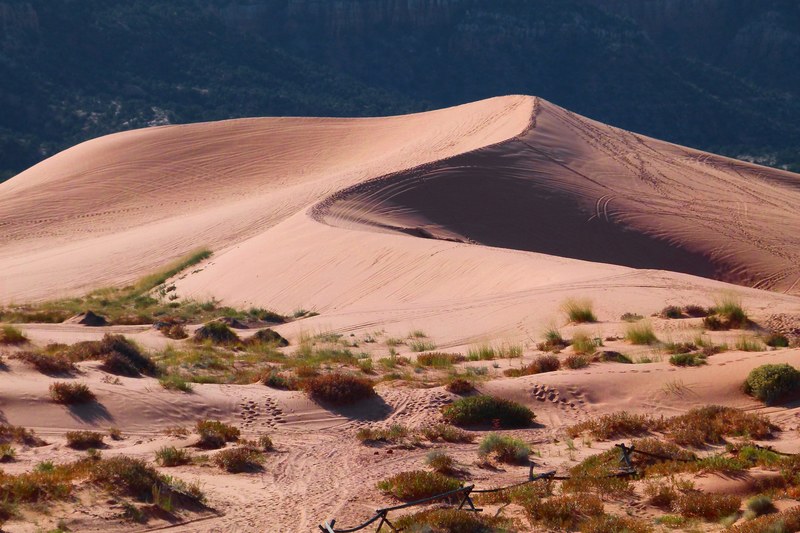 pink sand dunes utah usa desert nature hot dry 4k