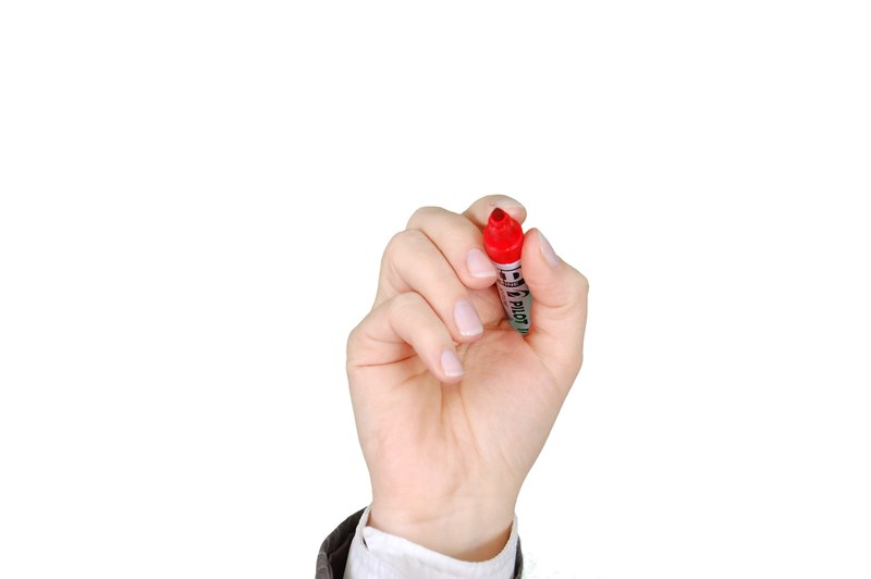 pen marker hand the hand to write business 4k