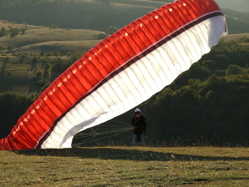 parachute paragliding extreme sport sport wind 4k