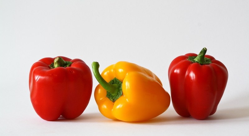 paprika vegetables colorful food red pepper 4k