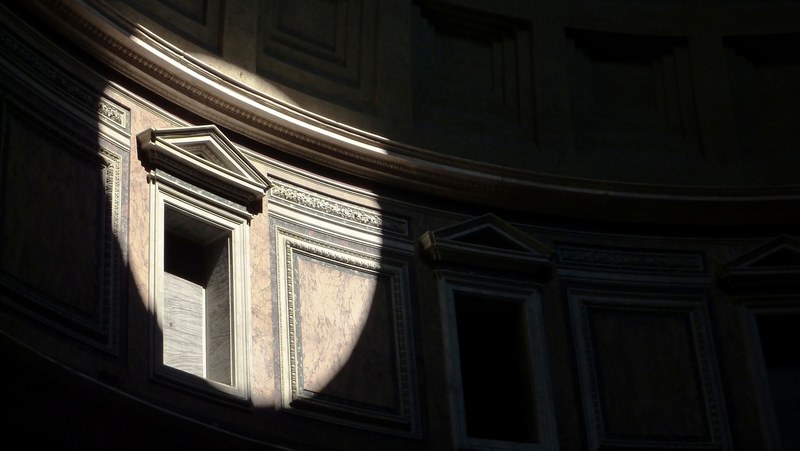 pantheon rome italy architecture building landmark 4k