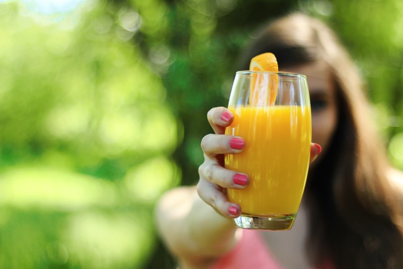 orange juice healthy glass drink juice orange 4k