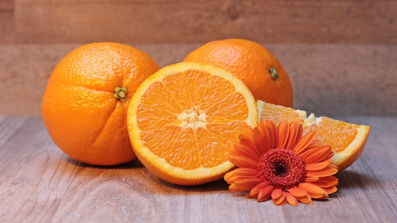 orange citrus fruit fruit healthy vitamin c frisch 4k