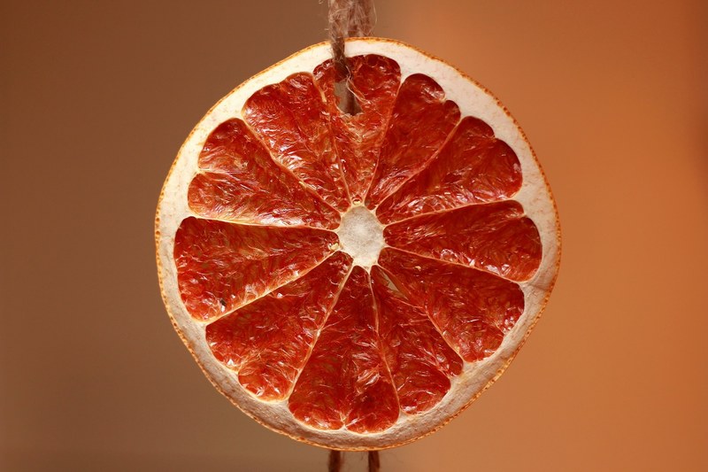 orange slice dried fruits oranges cross section 4k