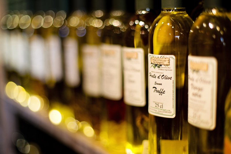 olive oil truffles oil french oil france 4k