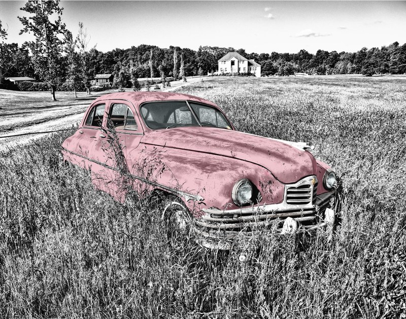 oldtimer car old vintage headlight engine hood 4k