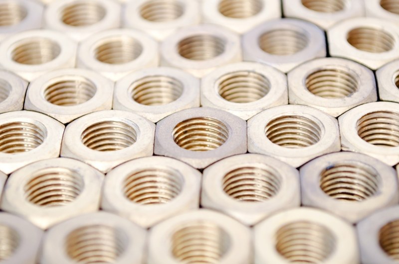 nut bolt metallic metal white tool head screw 4k