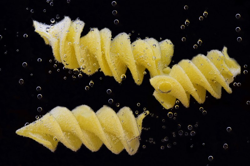 noodles spiral pasta food eat carbohydrates pasta 4k