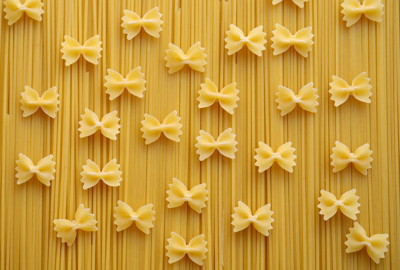 noodles pasta spaghetti farfalle carbohydrates 4k