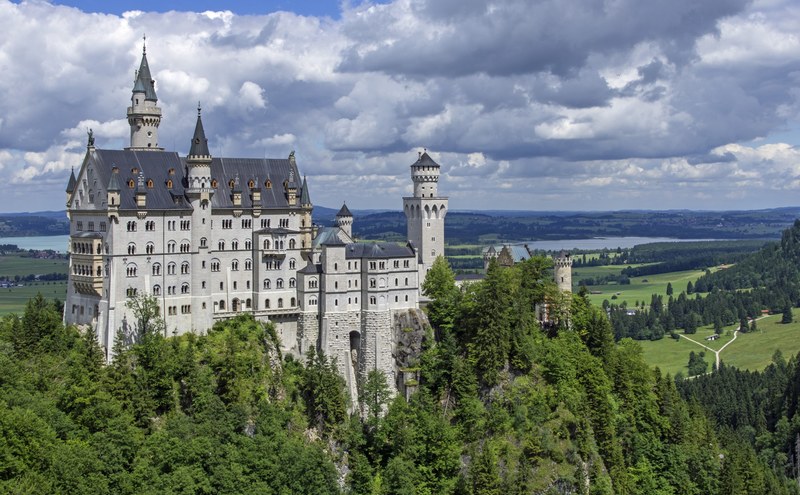 neuschwanstein castle castle kristin allgäu 4k