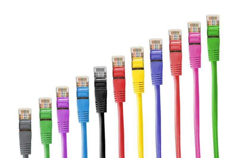 network cables line network connector cable patch 4k