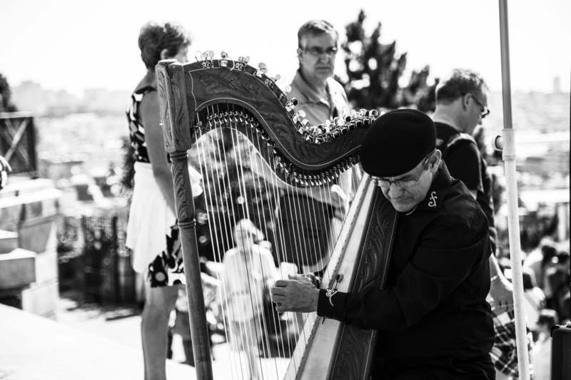 musician france paris harp old sacred heart 4k