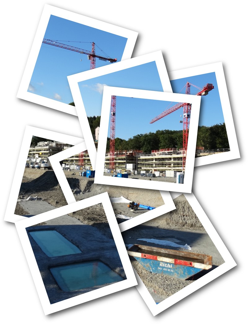 mr site build crane baukran construction work 4k