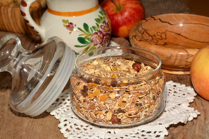muesli healthy breakfast breakfast table delicious 4k