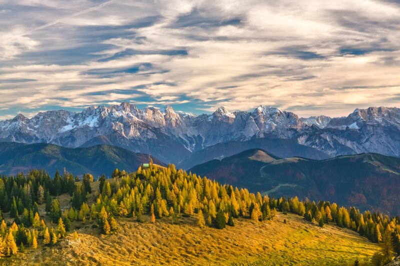 mountain alps austria mountains rocks landscape 4k
