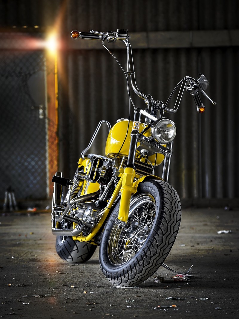 motorcycle rocker harley davidson 4k