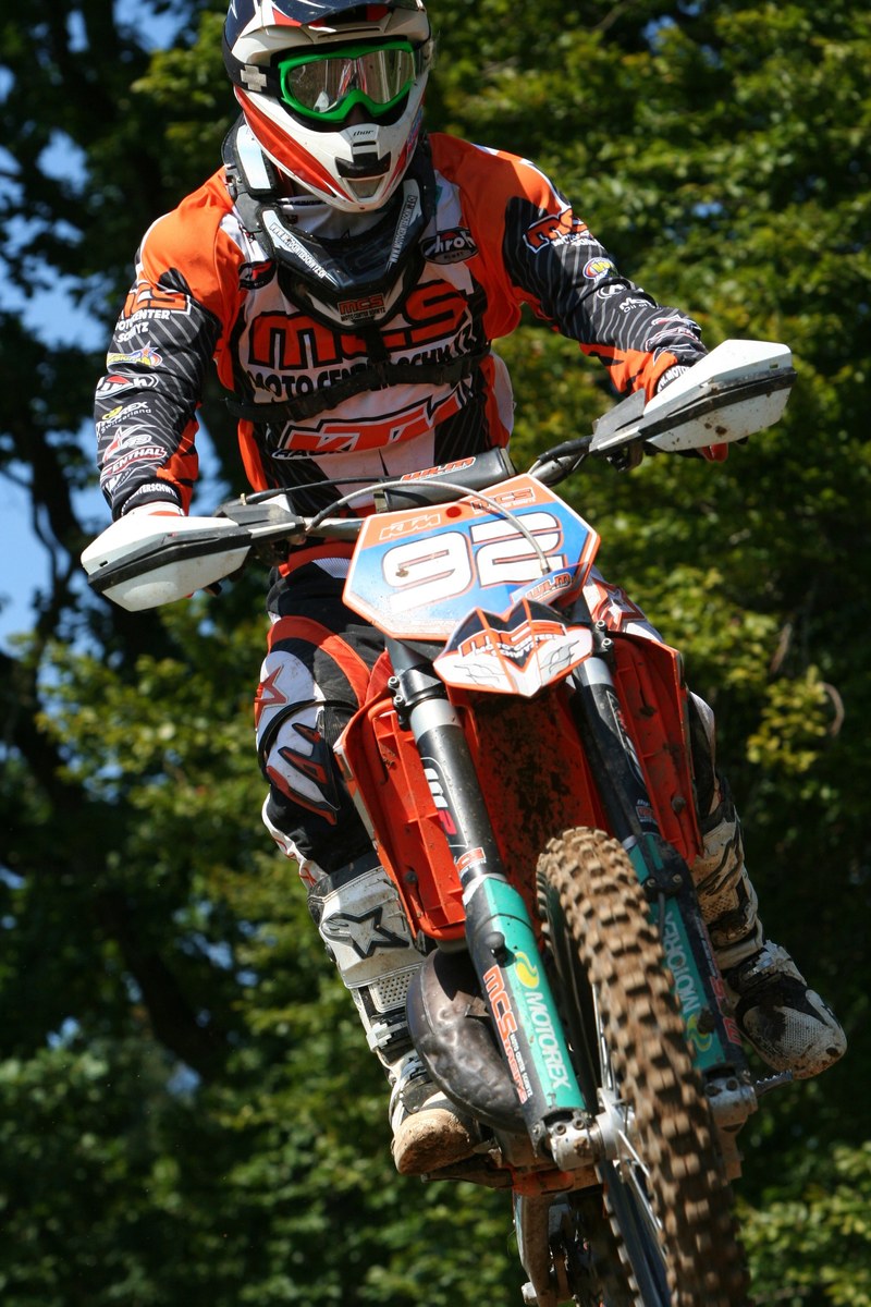 motocross motorcycle jump race extremely sport 4k